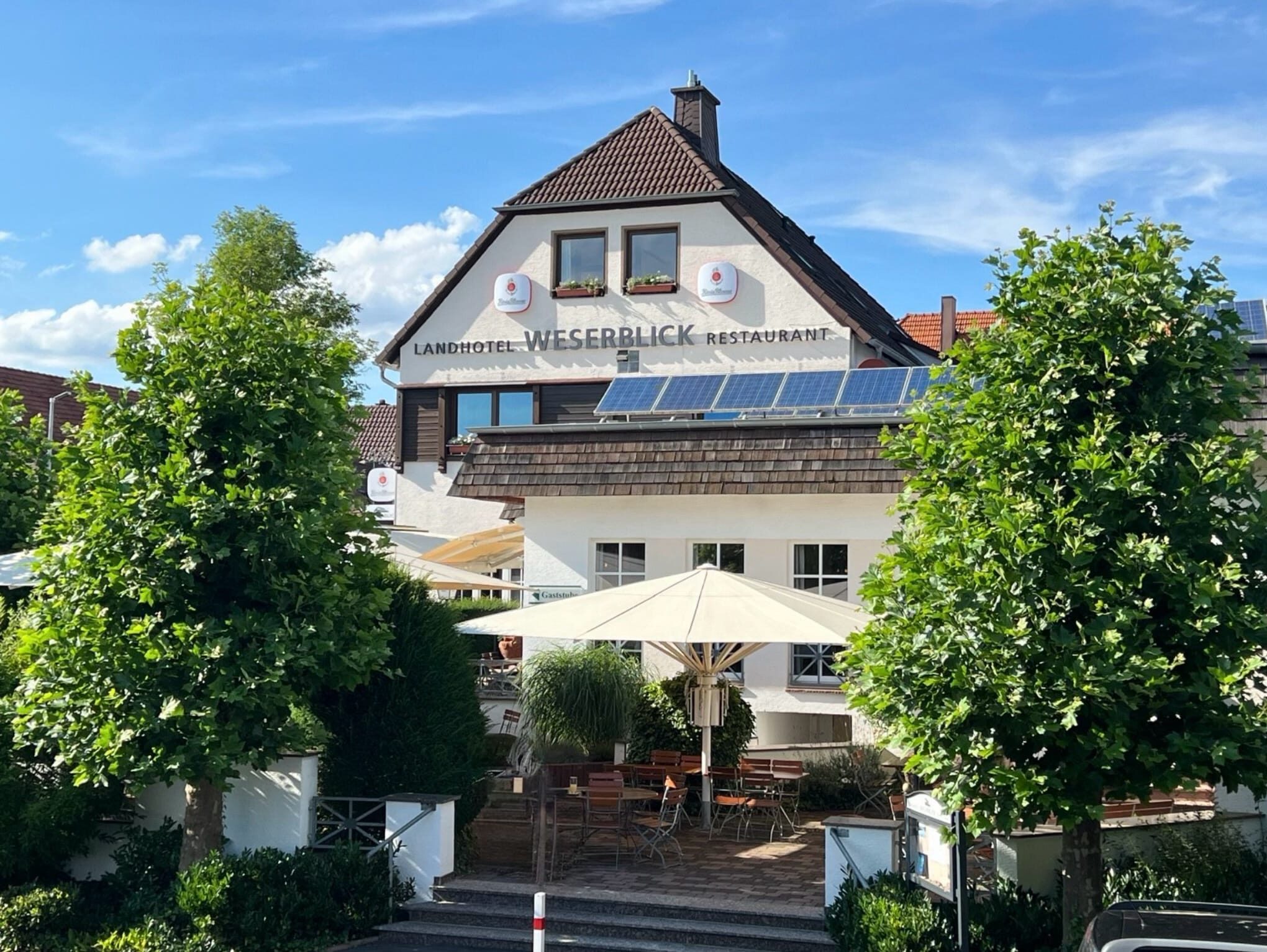 Aussenansicht-Landhotelweserblick